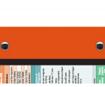 WhiteCoat Clipboard® - Orange OB Ultrasonography Edition